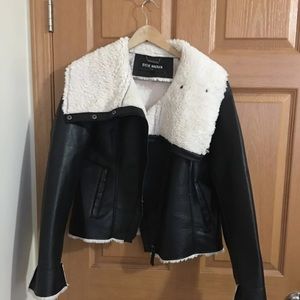 Steve Madden Faux Leather Jacket